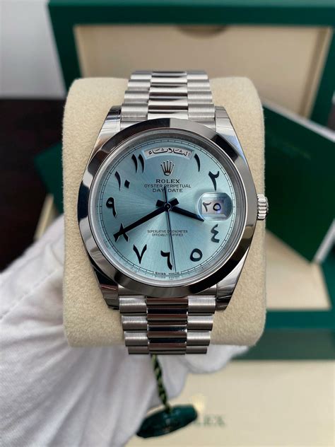 rolex arabo|Rolex 40 day date.